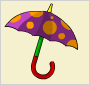 Clown Umbrella